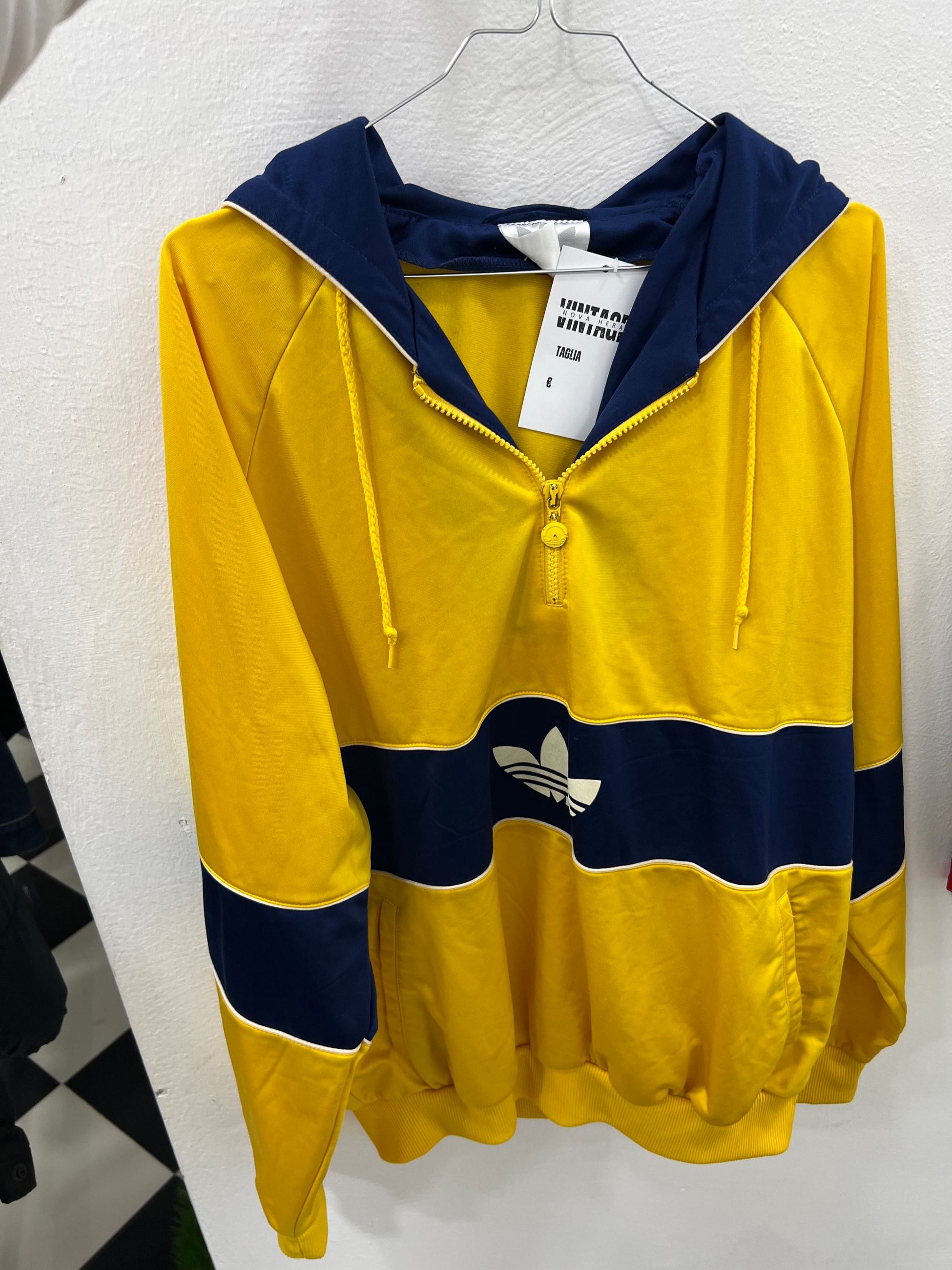 felpa con zip adidas